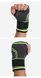 Stabilizator nadgarstka rozmiar M USZTYWNIACZ ZIELONY