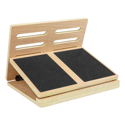 Antypoślizgowy drewniany Slant Board stopień do ćwiczeń