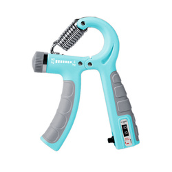 Ściskacz do rąk regulowany trener dłoni niebieski