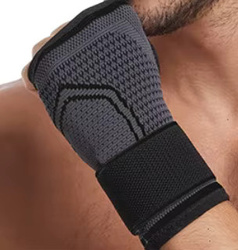 Stabilizator nadgarstka rozmiar M USZTYWNIACZ CZARNY