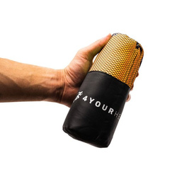 4YH Ręcznik szybkoschnący pomarańczowy