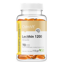 OstroVit Lecytyna 1200 mg 70 kapsułek pamięć układ nerwowy