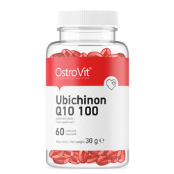 OstroVit Ubichinon Q10 100 mg 60 kapsułek koenzym Q10 zdrowe serce