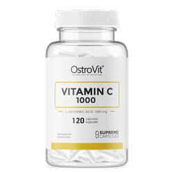 OstroVit Witamina C 1000 mg 120 kapsułek wsparcie odporności